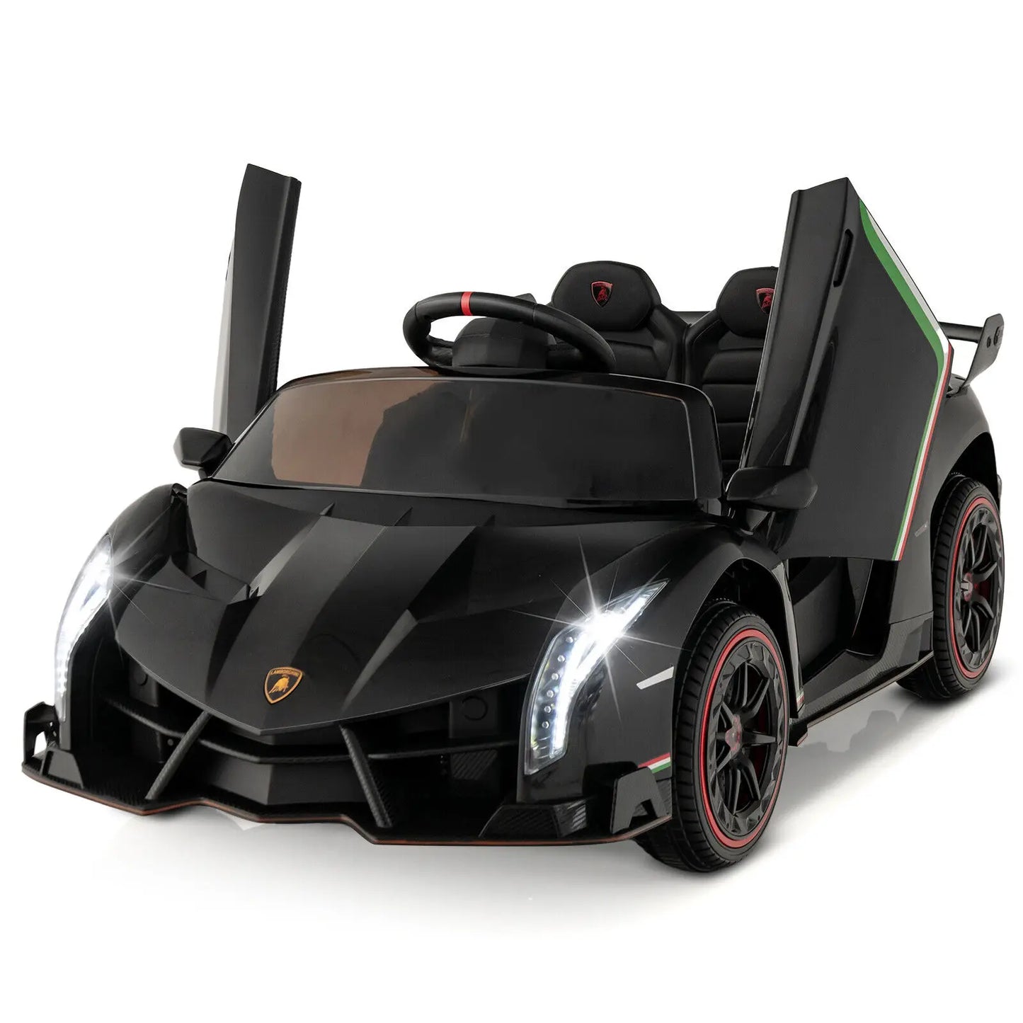 DORTALA Kids Ride-on Sports Car Children 12V Battery Electric Vehicle Toy 2 Seater