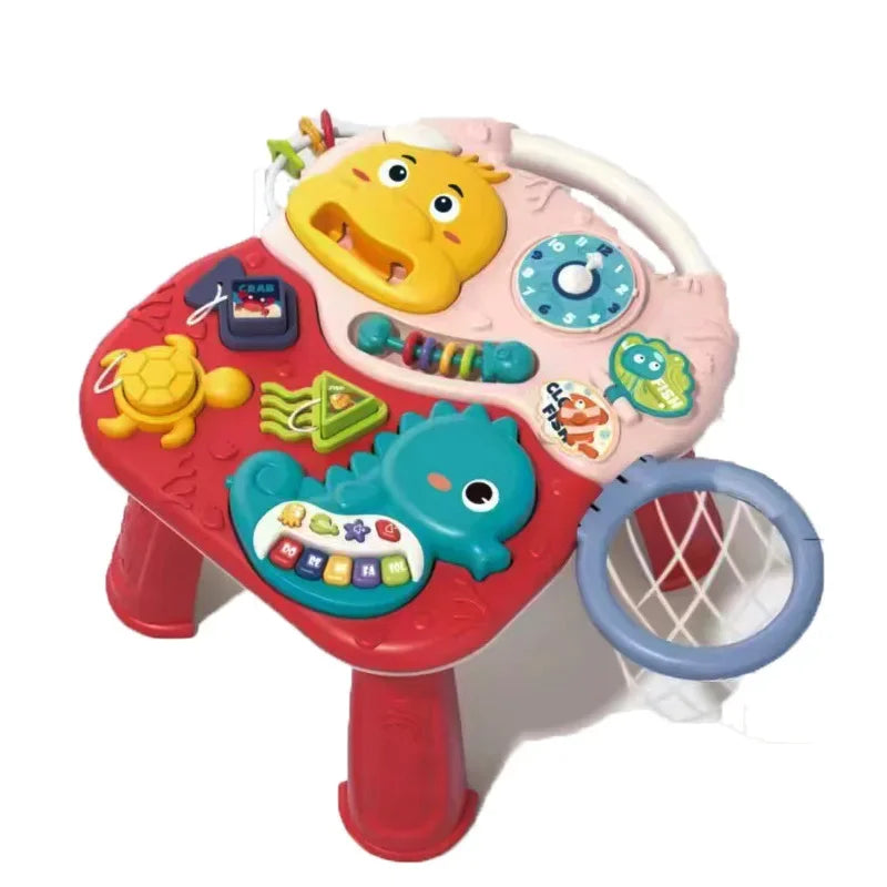 Baby Activity Table Musical Toys Sound Maker Games for Babies Sensory Toys Multi-Functional Movement Developing Educational Toys