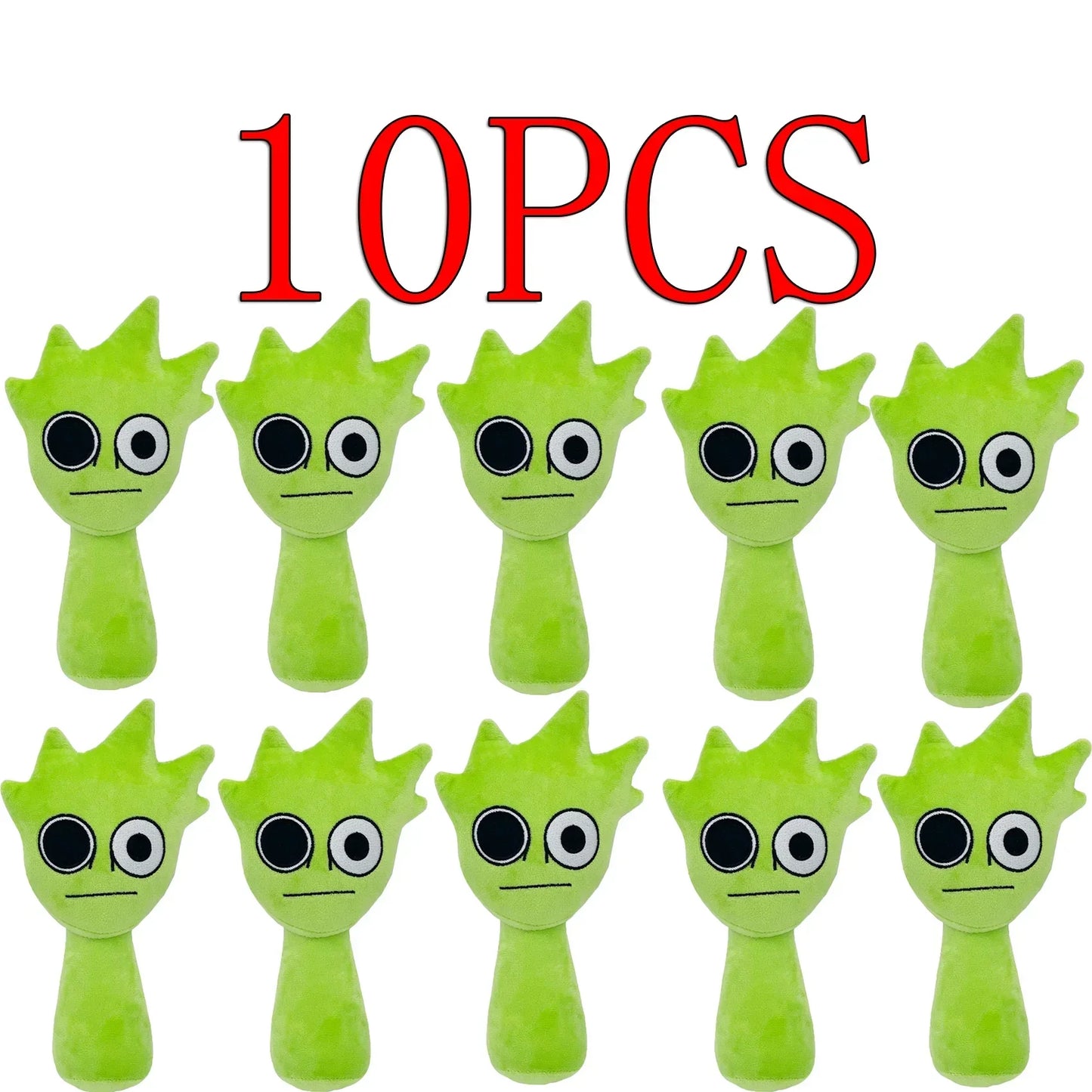 2025 10PCS Sprunki Plush Stuffed Dolls .Game Toys Cartoon Cute Soft Stuffed Incredibox Pillow Toy Kids Birthday Christmas Gifts