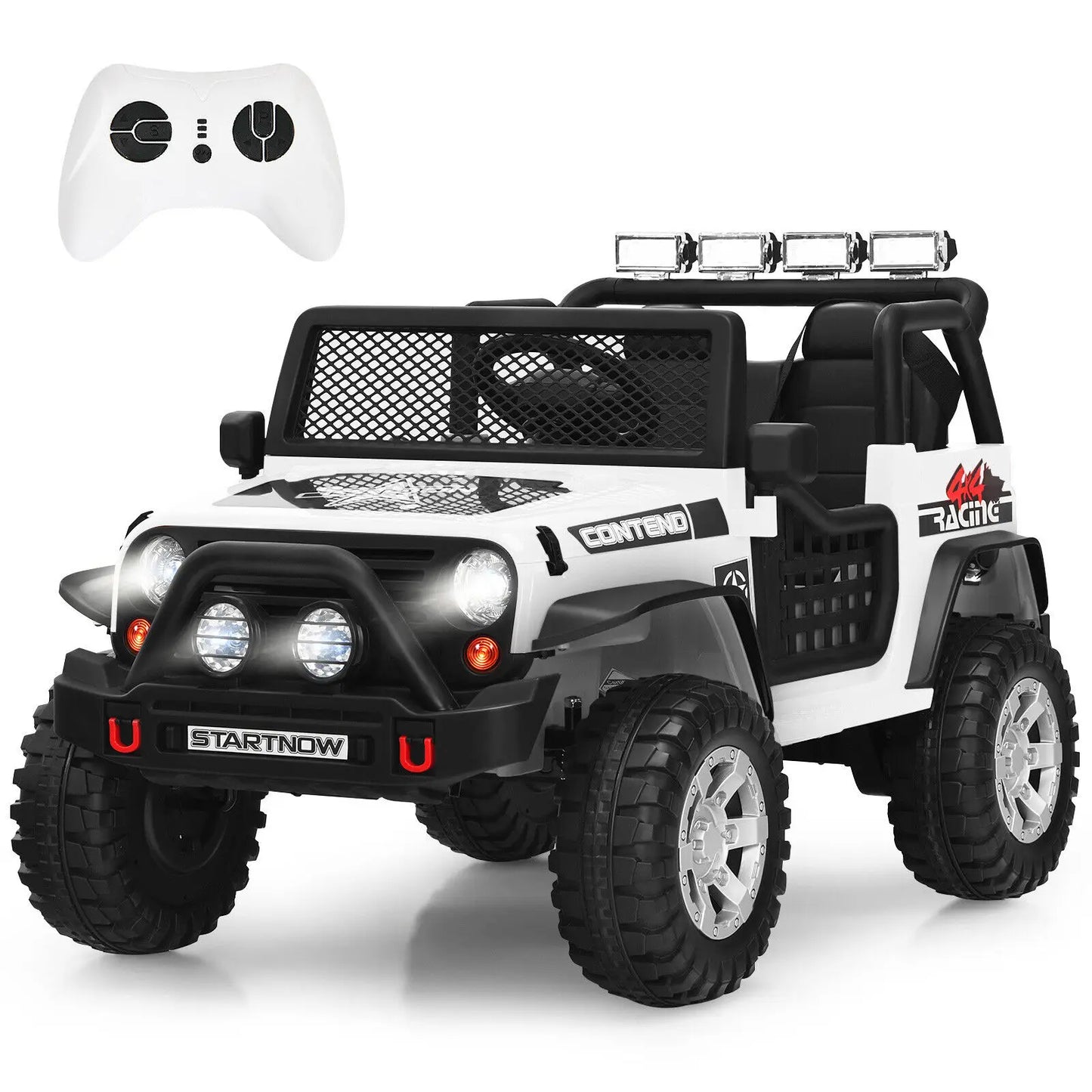 DORTALA 12V Kids Ride-On Car Electric Children Ride-On Truck Toddler Motorized Vehicle