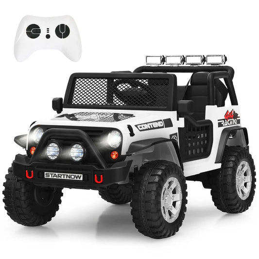 DORTALA 12V Kids Ride-On Car Electric Children Ride-On Truck Toddler Motorized Vehicle