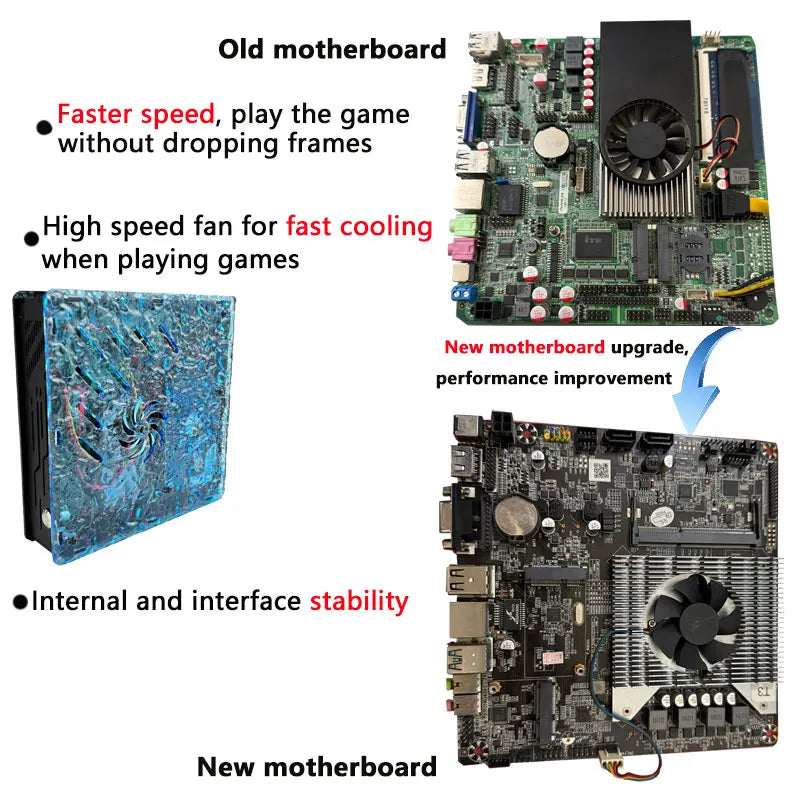 2025 New Retro Video Game Console X10 with 70000 Games 60 Emulators For PS2/N64/GAMECUBE/XBOX with Gamepad Kid Gift Game Box