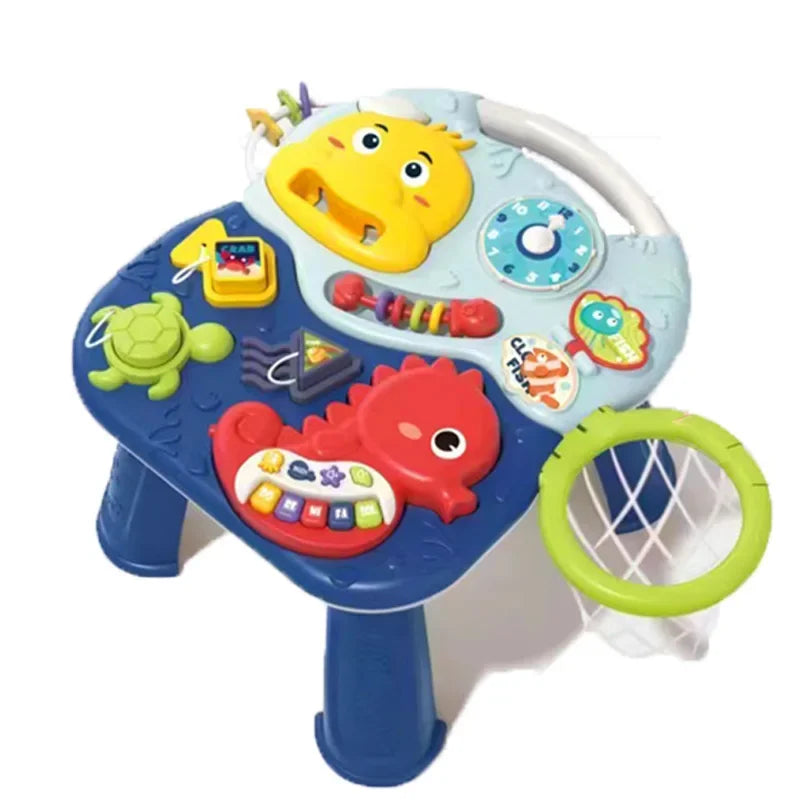 Baby Activity Table Musical Toys Sound Maker Games for Babies Sensory Toys Multi-Functional Movement Developing Educational Toys
